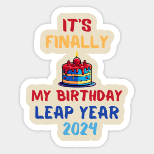 Leap Day Sticker